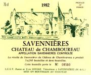 Savennieres-Chamboureau