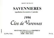 Savennieres-ClosVarennes-ChFesles