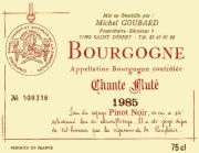 Bourgogne-Goubard