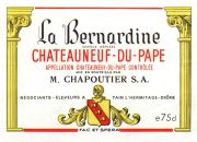 Chateauneuf-Chapoutier-Bernardine